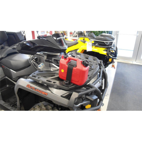 Bidon ART 5L rouge avec rack attache-rapide Can-Am