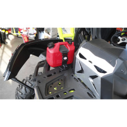 Bidon ART 5L rouge avec rack attache-rapide Maverick Can-Am