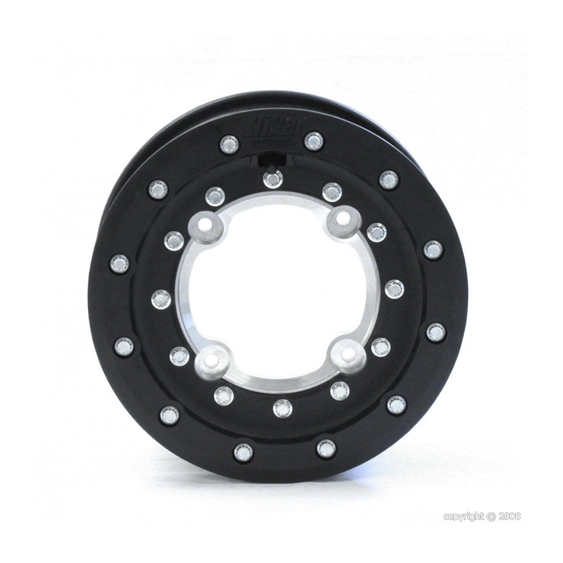 Jante avant Beadlock HiPer TECH3 10x5 4x156 3+2 noire Quad