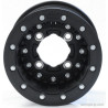 Jante arrière Beadlock HiPer CF1 9x8 4-115 3+5 noire Quad