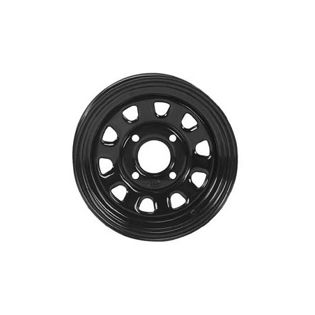 Jante Acier Noire 12x7 4x137 2+5 Quad SSV