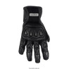 Gants Route été Noir Cuir S-Line Homologué Route