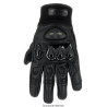 Gants Route été Noir Cuir Ventilé S-Line Homologué Route