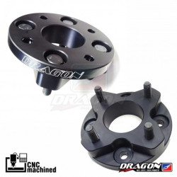 Elargisseurs Aluminium Noir +35mm 4x110 YXZ 1000 Yamaha Avant 2018 Inclus