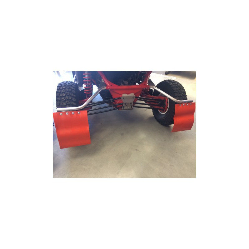 Support Arrière de Bavettes (bavettes non fournies) Maverick X3 Can-Am