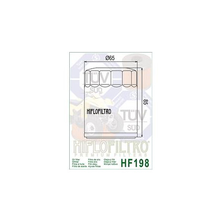 Filtre à Huile Hiflofiltro RZR 900 XP Polaris