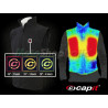 Gilet chauffant CAPIT WarmMe noir