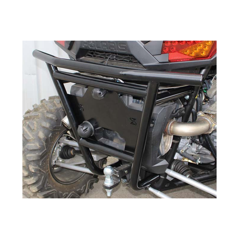 Bumper Arrière Acier Noir RZR 1000 Polaris Port Offert fabrication française Bumper Arrière Acier Noir RZR 1000 Polaris Port Offert fabrication française