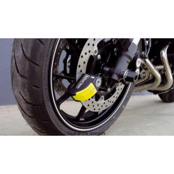 Bloque Disque Hi-Tech Alarme + Avertisseur A+homologation SRA +