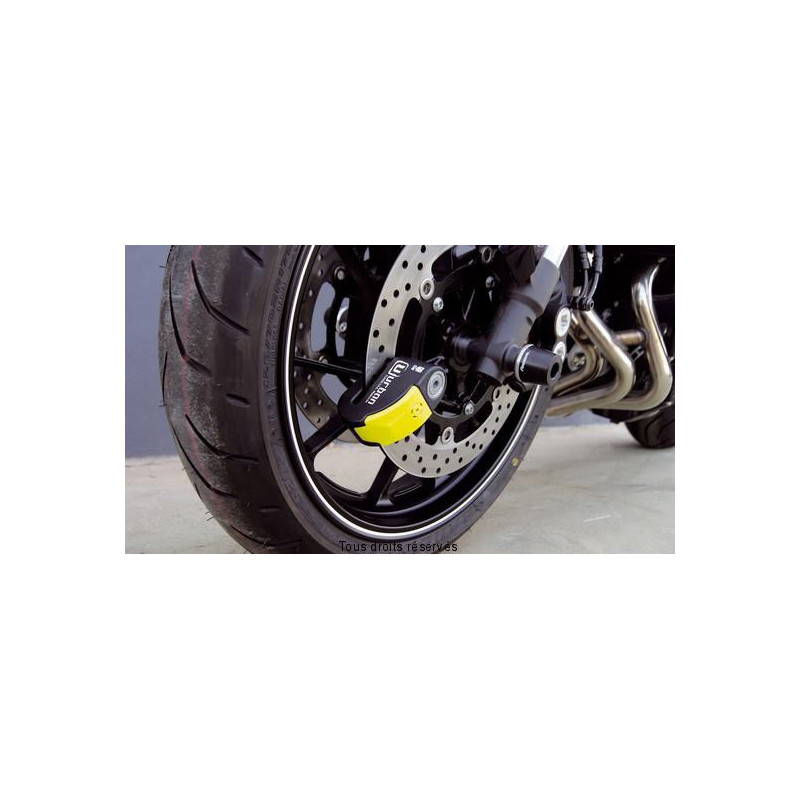 Bloque Disque Hi-Tech Alarme + Avertisseur A+homologation SRA +