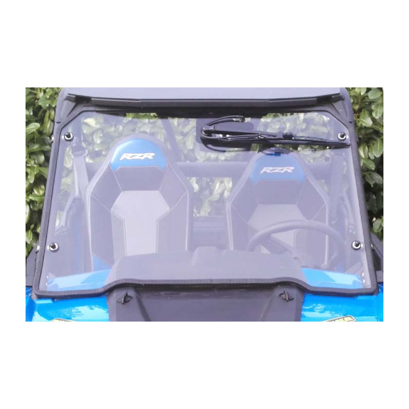 Pare Brise Polycarbonate + Essuie Glace 180°+ Lave Glace RZR 800 Polaris fabrication française