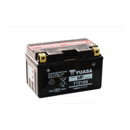 Batterie TTZ10Z Yuasa sans entretien livrée avec pack acide