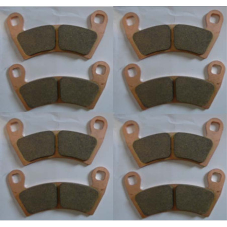 Kit Plaquettes de Frein Avant et Arrière RZR 1000 Turbo Polaris