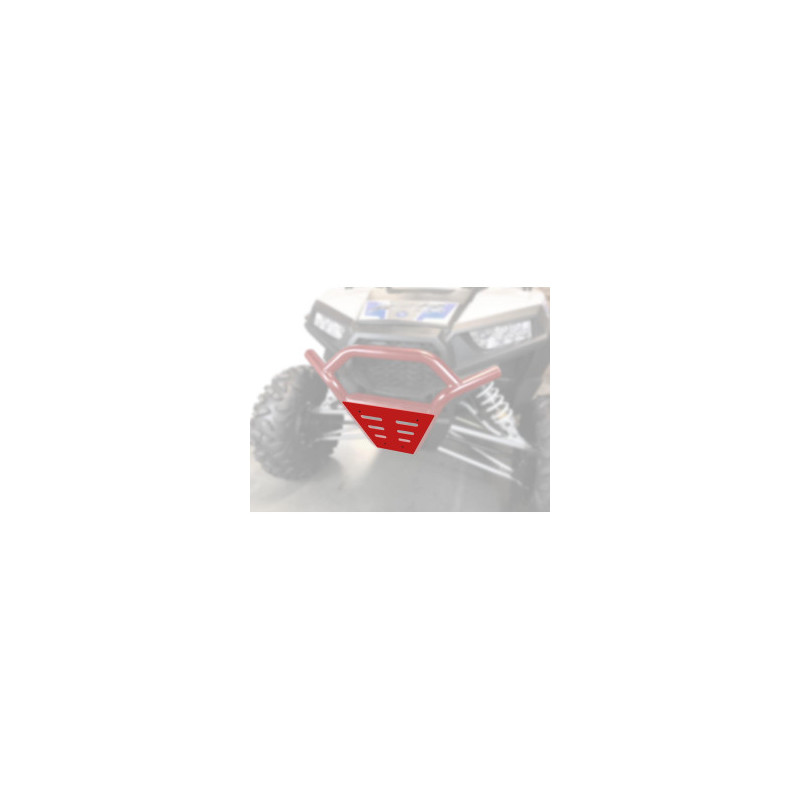 Grille Bumper Avant Acier Rouge RZR 900/1000 2015 et + Polaris