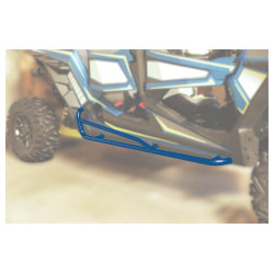 Protections Latérales Acier Bleu RZR 1000 4 Places Polaris