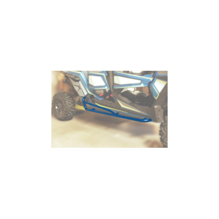 Protections Latérales Acier Bleu RZR 1000 4 Places Polaris
