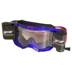 Masque Cross Progrip 3303 MX Vista America roll off bleu