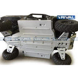 Kit Protection Aluminium Complet RIVAL 1000 xp Ranger Polaris 2018 et plus Port Offert