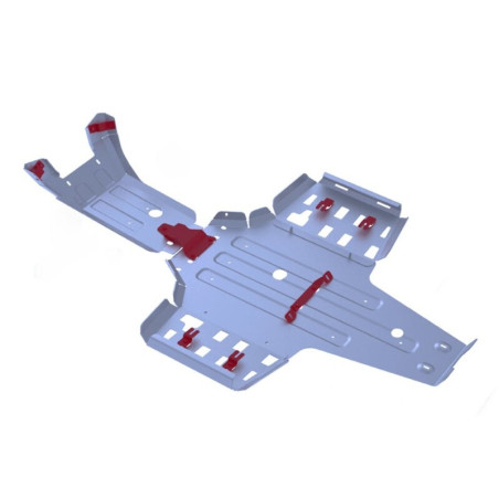 Sabot Moteur Aluminium RIVAL 700 Kodiak Yamaha 2016 et plus Port Offert