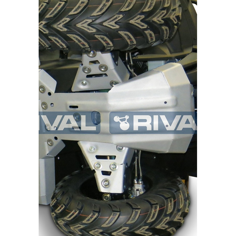 Kit protection de triangles avant Aluminium RIVAL CForce 400L/450L/500L/520L CF Moto 2016 et plus Port Offert