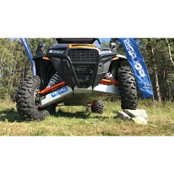 Kit protection de triangles avant Aluminium RIVAL RZR 1000 XP Polaris 2016 et plus Port Offert
