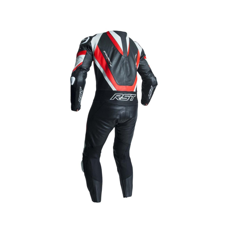 Combinaison RST TracTech Evo R CE cuir rouge fluo homme