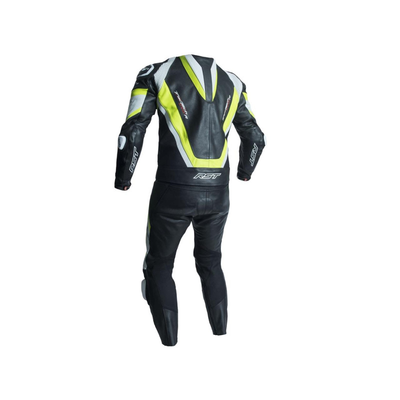 Combinaison RST TracTech Evo R CE cuir jaune fluo homme