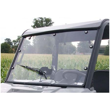 Pare brise Polycarbonate + essuie-glace + lave glace Ranger 400 / 500 / 570 Crew Polaris Port Offert fabrication française
