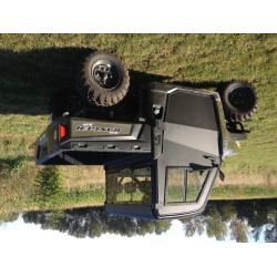 Pare brise arrière polycarbonate Ranger 570 fullsize / 900 XP / 1000 Diesel Polaris Port Offert fabrication française