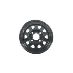 Jante Acier Noire ITP 14x7 4x156 4+3 Trou de 10 SSV Quad