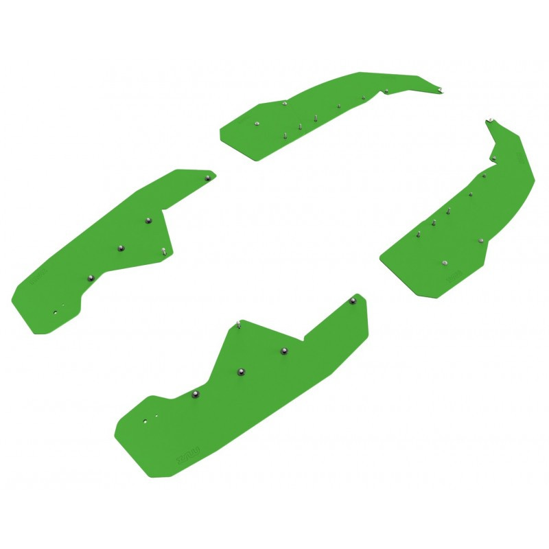 Kit 4 Bavettes (Garde boue) 1000 Maverick X3 Can-am XRW