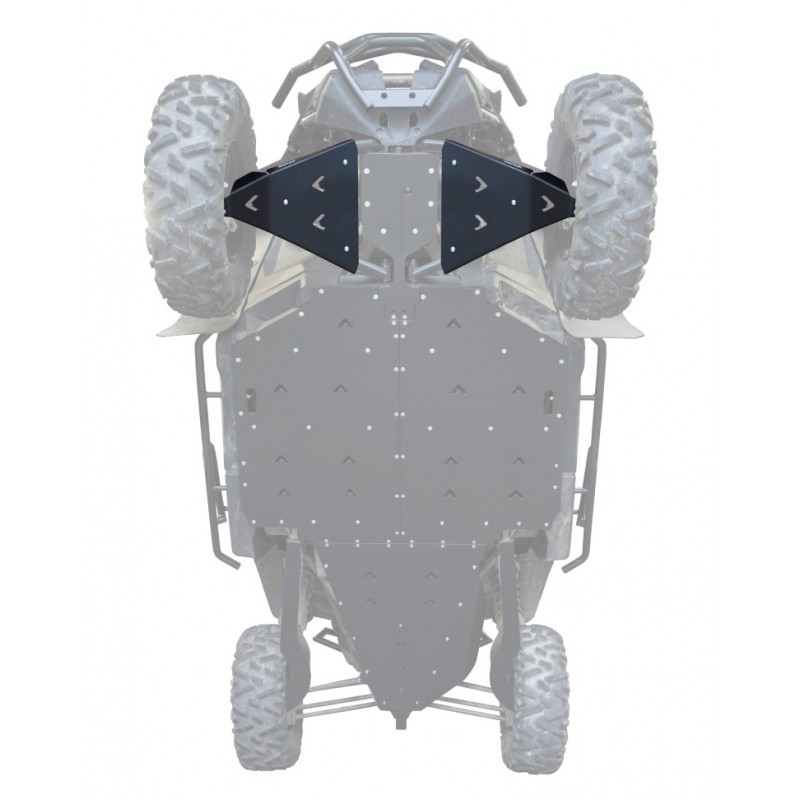 Protection Triangle Avant PHD 8mm Maverick X3 xds Can-am 64 pouces