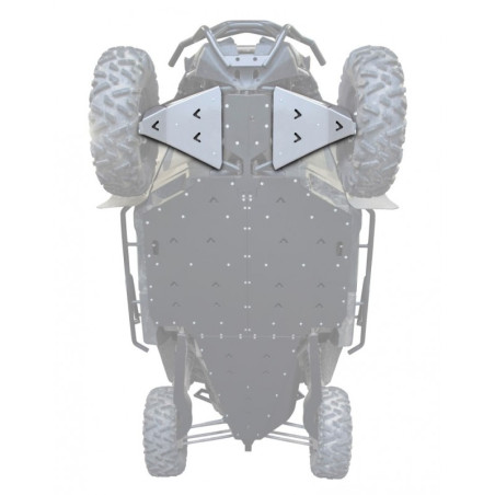 Protection Triangle Avant Aluminium Maverick X3 xds Can-am 64 pouces