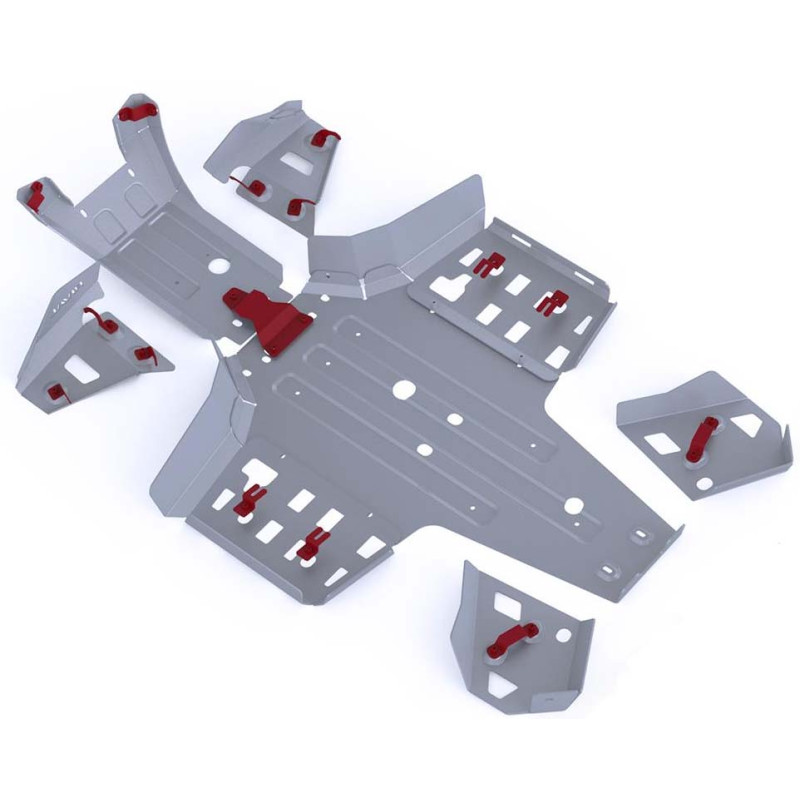 Protection de triangles avant Aluminium 1000 YXZ Yamaha Mac-extrem