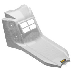 Couvercle Batterie Blanc Carbone 1000 YXZ Yamaha