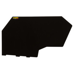 Plaque Numéro Noire RZR 1000 Turbo Polaris