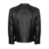 Blouson Cuir Homme VINTAGE Noir S-LINE Moto Route