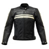 Blouson Cuir Vintage ENFIELD Lady Noir S-LINE Moto Route