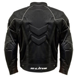 Blouson Eté SUMMER Homme Ventilé + Doublure Etanche S-LINE Moto Route