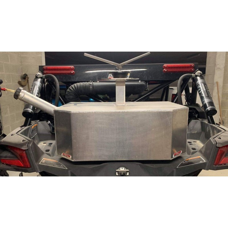 Réservoir Additionnel aluminium 55 Litres  Avec Support roue de secours Can-am 1000 Maverick X3