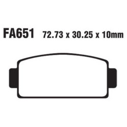 Plaquette de Frein Arrière ZFORCE 800 CF MOTO