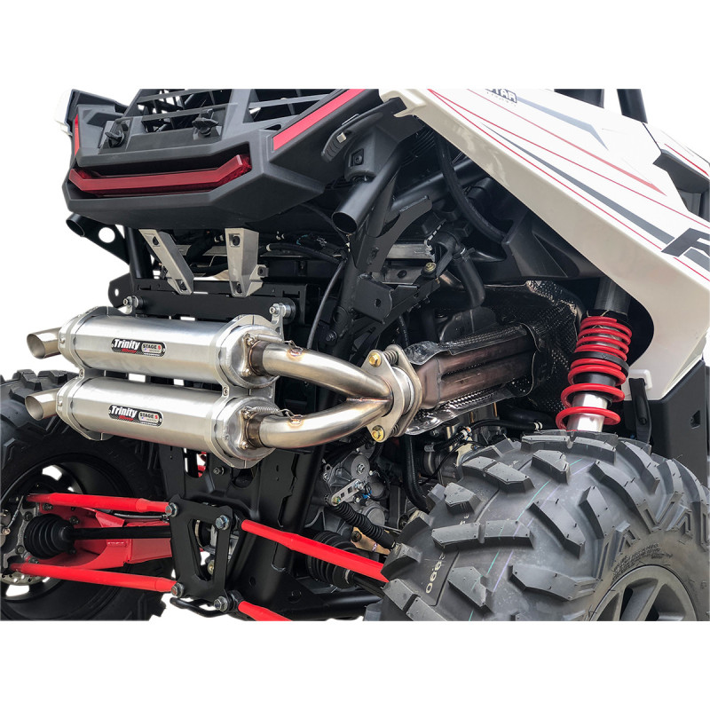 Double Silencieux Trinity Racing Argent Stage 5 Double RS1 1000 Polaris RZR RS1 Double Silencieux Trinity Racing Argent Stage 5 Double RS1 1000 Polaris RZR RS1