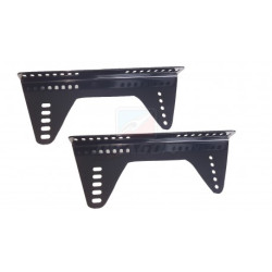 Support Siège FIA FFSA Acier Universel 3mm Noir