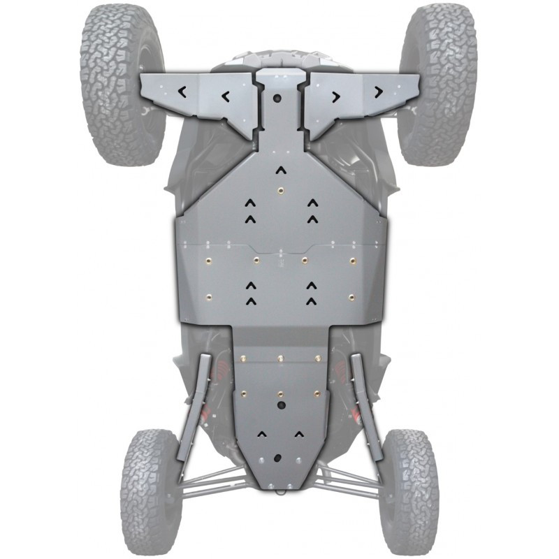 Kit De Protection Complet Aluminium XRW RZR TURBO S Polaris