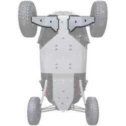 Protections Des Triangles Avants Aluminium XRW RZR TURBO S Polaris
