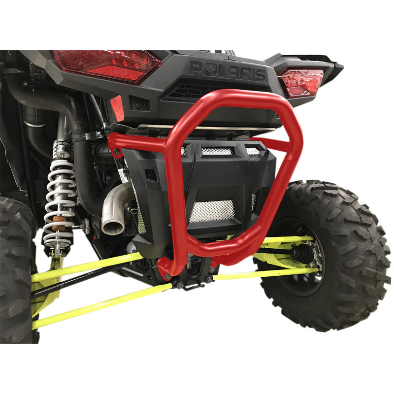 Bumper Arrière Acier Rouge RZR 1000 Turbo Polaris Bumper Arrière Acier Rouge RZR 1000 Turbo Polaris