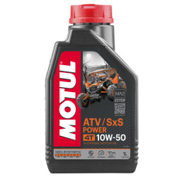 Huile Motul ATV SXS SSV Power 4T 10W50 1 Litre