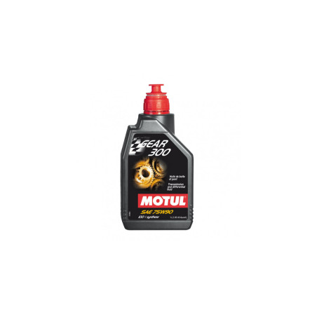 Huile MOTUL GEAR 300 75W90 1 Litre Différentiel Avant SSV et QUAD CAN-AM