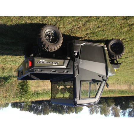 Pare brise arrière verre trempé Ranger 570 fullsize / 900 XP / 1000 Diesel Polaris Port Offert fabrication française