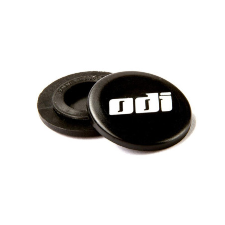 Embouts de revêtements lock-on ODI Snap Cap noir Pour Gachette